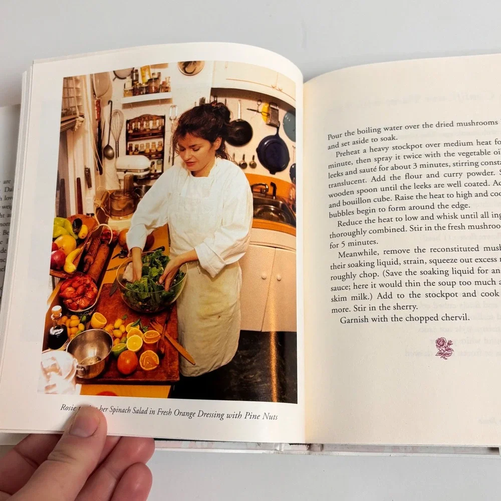 In‎ the Kitchen with Rosie Oprah's Favorite Recipes Rosie Daley 1994 1st Ed HC